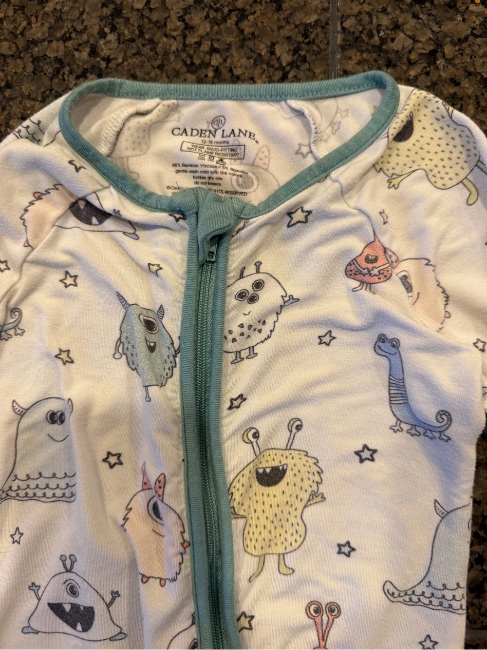 Caden Lane monster pajamas